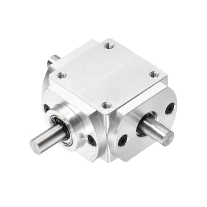 uxcell Gear Box 1:1 Forward Double Output Shaft 1 Module 20 Teeth, 8mm - size: 8mm Shaft, style: Forward Double Output
