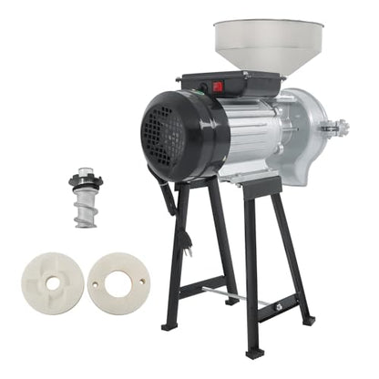 Wet & Dry Electric Grinder Grain Mill 3000W 110V Coffee Feed Flour Cereals Corn Grinder Machine