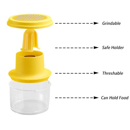 Corn Cob Stripper, Corn Peeler from Corn on the Cob, Quick Corn Kernel Cutter Tool, with Bowl & Safety Handle