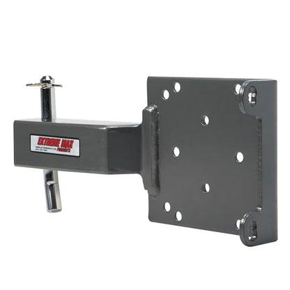 Extreme Max 5600.3084 Universal 2" Receiver Hitch Winch Mount for ATV/UTV, Black - size: 2"