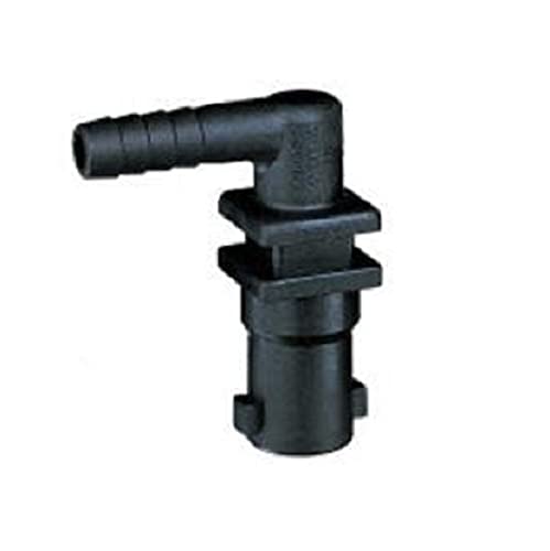 Quick Nozzle Body Elbow Single Hose Barb for 1/2" ID Hose 125 Max PSI