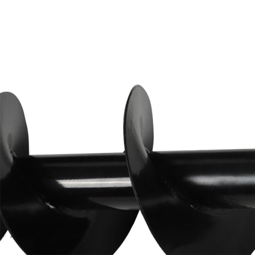 8 Inch Hydraulic Auger Compatible with 1-1.5 Ton Mini Excavator