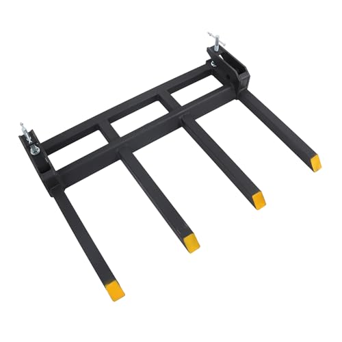42" 2500lbs Clamp On Pallet Forks for Tractor Skid Steer