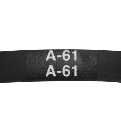 uxcell 3pcs A61 or 4L630 Classic Wrapped Rubber V-Belt, 61"(1550mm) Inside Circumference, A Profile V Belt - size: A61