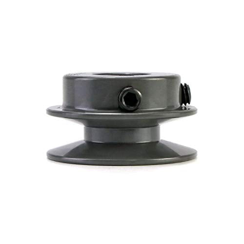 QWORK Single Groove Web Sheaves, 2.05" OD 3/4" Bore V-Belt Sheave for V-Belt, AK2034
