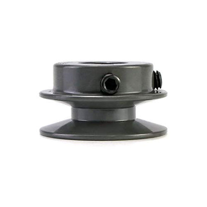 QWORK Single Groove Web Sheaves, 2.05" OD 3/4" Bore V-Belt Sheave for V-Belt, AK2034