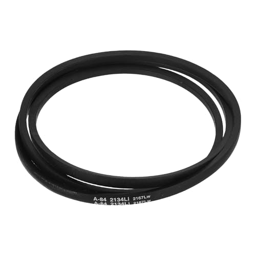 uxcell 5Pcs A84 Classic Wrapped Rubber V-Belt, 86" Outside Circumference x 0.51" Width x 0.32" Height, A-Section Rubber Drive Belt - size: A84