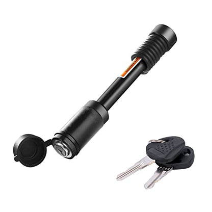 Trailer Hitch Locks, 5/8" Dia 4" Long Pin Fits 2" 2.5" 3" 3.5" Receiver - color: 1pack, size: 4" Pin