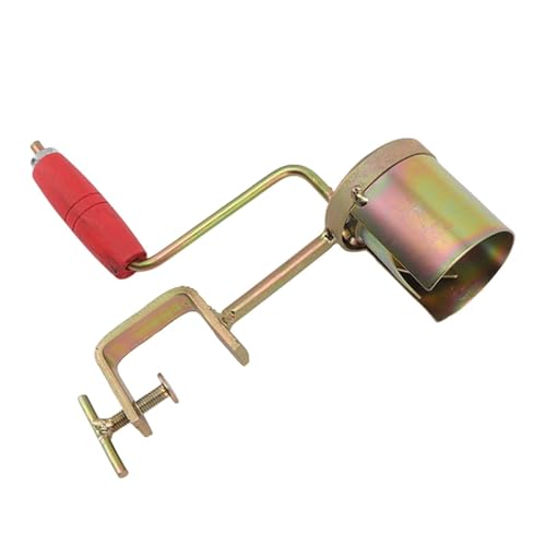 Hand Crank Corn Thresher, Manual Corn Thresher Efficient Peeling Firm Clamping Comfortable Wood Handle Manual Corn Sheller Stripper