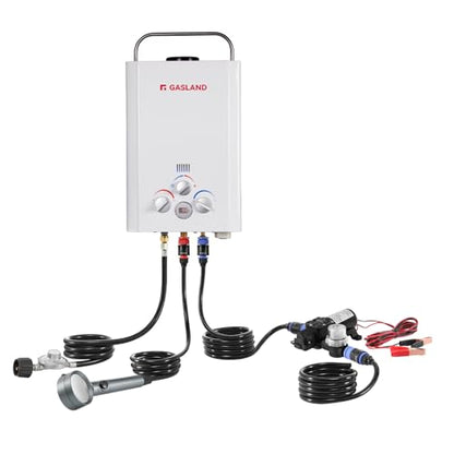 GASLAND Portable Water Heater with Pump | CSA Certified | 6L 1.58 GPM