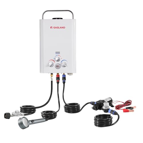 GASLAND Portable Water Heater with Pump | CSA Certified | 6L 1.58 GPM