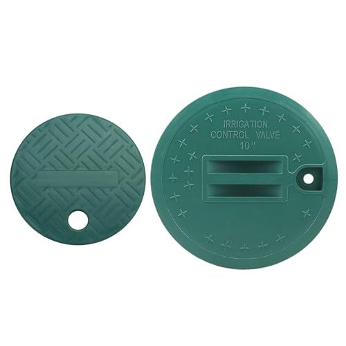 Green Valves Box Covers Lid For Round Sprinkler Systems Irrigation Control Garden Parks Public Industrial Use