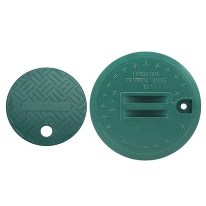 Green Valves Box Covers Lid For Round Sprinkler Systems Irrigation Control Garden Parks Public Industrial Use