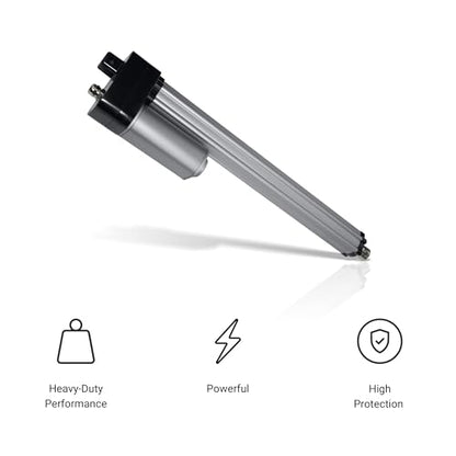 Progressive Automations 24V Reciprocating Linear Actuator - 2 inch, 450 lbs - size: 2", style: 24 VDC
