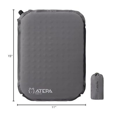 ATEPA Inflatable Seat Cushion - color: 1 Pack - Grey