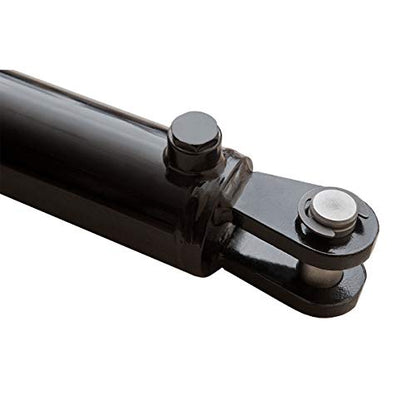 Double Acting Hydraulic Cylinder - AG Clevis Hydraulic Cylinder 2500 PSI tie-Rod Alternative 2.5" bore 14" Stroke (2.5x14) - size: 14" stroke