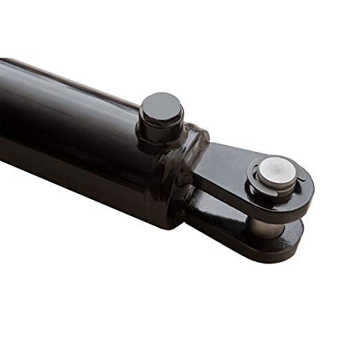 Double Acting Hydraulic Cylinder - AG Clevis Hydraulic Cylinder 2500 PSI tie-Rod Alternative 2.5" bore 16" Stroke (2.5x16) - size: 16" stroke