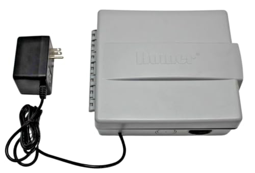 Hunter Industries Hydrawise Pro-HC 6-Station Indoor Wi-Fi Irrigation Controller,Gray