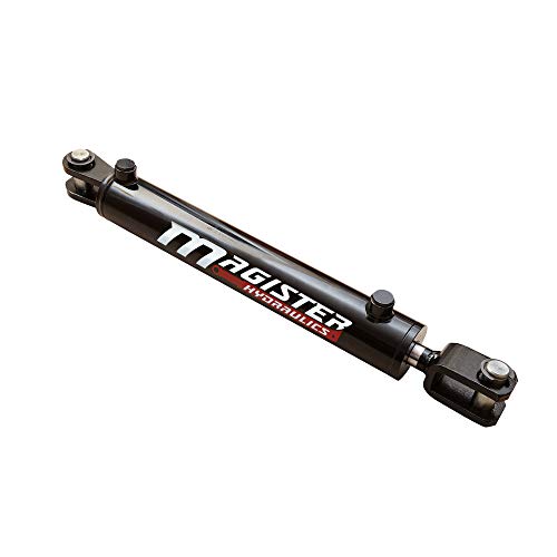 Double Acting Hydraulic Cylinder - AG Clevis Hydraulic Cylinder 2500 PSI tie-Rod Alternative 2" bore 8" Stroke (2x8 ASAE) - size: 8" ASAE stroke