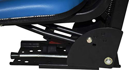 BLUE TRAC SEATS BRAND TRIBACK STYLE UNIVERSAL TRACTOR SUSPENSION SEAT WITH TILT FITS FORD/NEW HOLLAND 2000 2310 2600 2610 2810 2910