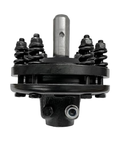 PTO Slip Clutch, 1-3/8 x 6 Quick-Connect by 1-1/4 Round with 3/8" Through-Hole