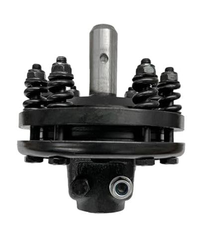 PTO Slip Clutch, 1-3/8 x 6 Quick-Connect by 1-1/4 Round with 3/8" Through-Hole