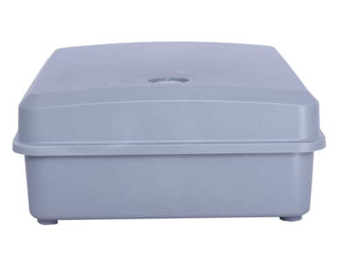 Universal Irrigation Controller Cabinet UCC100, Indoor and Outdoor Box for Sprinkler and Timer Controller, Weather Resistance Mounting Plate, Impact Resistence
