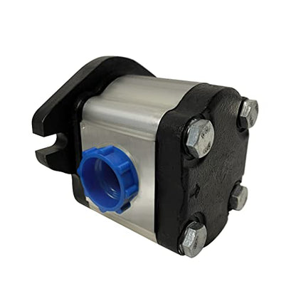 Hydraulic Gear Pump 1-4 GPM Straight 5/8" Keyed Shaft CID 0.27, Hydraulic Fluid Gear Pump with SAE A-2 Bolts mounting, CW Rotation, Cast Iron Flange - color: CW, size: 0.27 CID