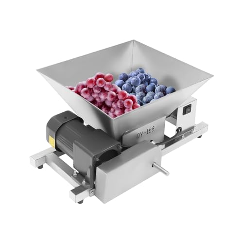 60W Electric Fruit and Apple Crusher Commercial Bread Crushing Machine