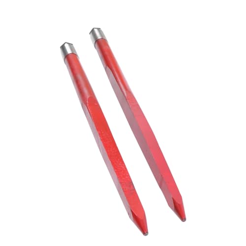 WFLNHB 2 Pcs Hay Spear 43" 3000 lbs Capacity with Hex Nut Sleeve
