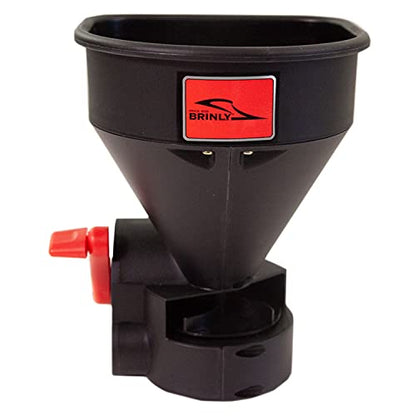 Brinly 5lb. All-Season Handheld Spreader with Easy-Fill Design for Seed, Ice Melt, & Fertilizer