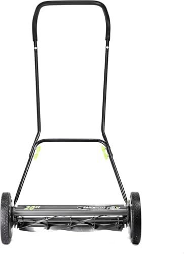Earthwise 1816-18EW 18-Inch 5-Blade Push Reel Lawn Mower, Grey - size: 18", 5-blade