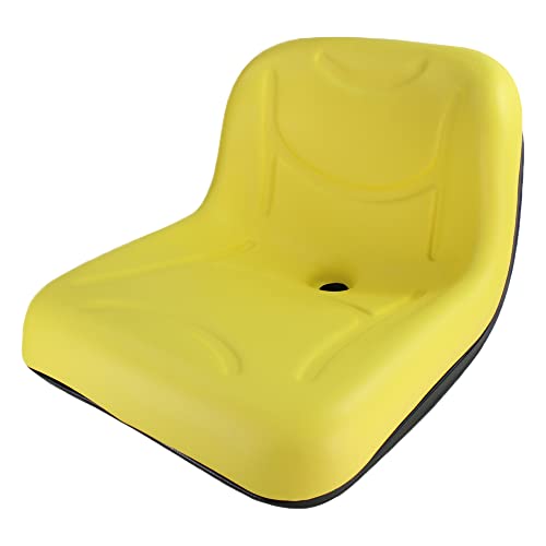 E-420-182 DirectFit™ Yellow Seat for John Deere 325 (S/N 70001>), 335 (S/N 70001>), 345 (S/N 70001>), 355D, GT225, GT235, GT235E, LX255, LX277, LX279, LX288, GT245, GX255, GX325, +++