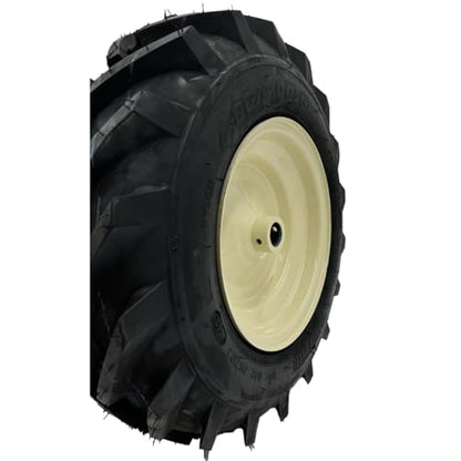 4.80x4-8 Tiller Wheel - 1" Axle - Compatible with Cub Cadet, Troy-Bilt