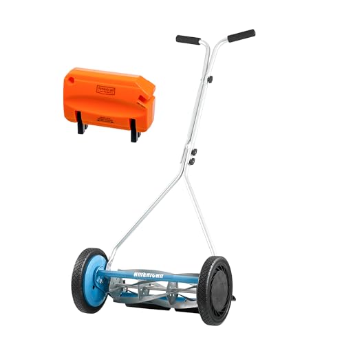 American Lawn Mower 1415-16SK2 16-Inch 5-Blade Reel Mower with Sharpener - size: 16" 5 blade + SK2
