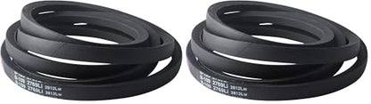 754-3055A Lawn Mower Deck Drive Belt 5/8" x 112" – Aramid Cord Replacement Belt 954-3055A – Durable PTO Drive Belt for Riding Lawn Mowers & Garden Tractors (Pack of 2) - size: 112" (Pack of 2)