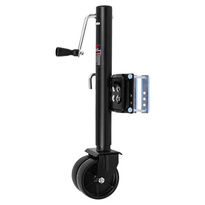 2000 lb Trailer Jack, 12" Lift with Wheels