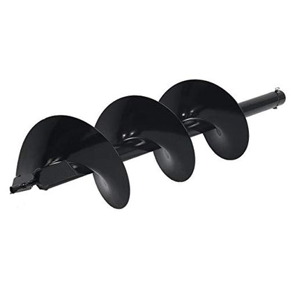 XtremepowerUS V-Type 55CC 2 Stroke Gas-Powered Post Hole Digger Auger Machine with 4", 6", 12" inch Bits Set - size: Digger + 4" 6" 12" Bits