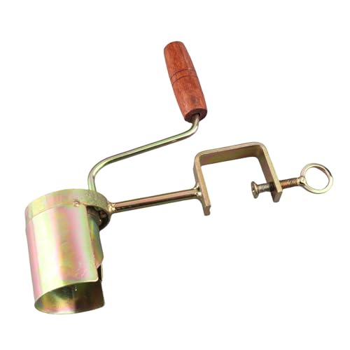 Corn Threshing Machine with Crank, Corn Threshing Machine Effective Peeling Firm Firm Wooden Handle Manual Sheller