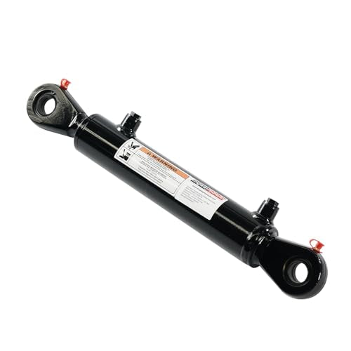 KINGWAY Hydraulic Swivel Eye Cylinder, 2" Borex8" Stroke, 3000 PSI SAE#6 - size: 2”x8"-WSE
