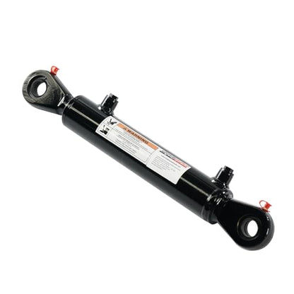 KINGWAY Hydraulic Swivel Eye Cylinder, 2" Borex8" Stroke, 3000 PSI SAE#6 - size: 2”x8"-WSE