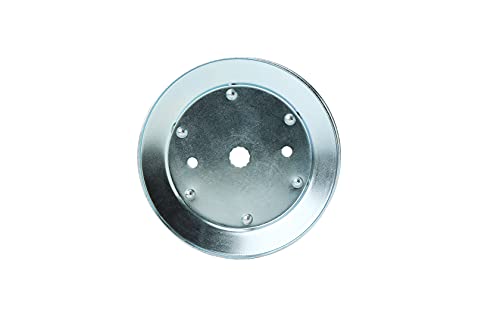 Virtionz Spindle Pulley Compatible with AYP 195945 197473 & Husqvarna 532195945 6 1/4"(160mm Exact) Spindle Drive Pulley is for 42" and 46" Mower Decks - size: 195945