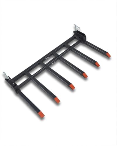 Heavy Duty Clamp-On Debris Forks for 60" Tractor Bucket Capacity Pallet