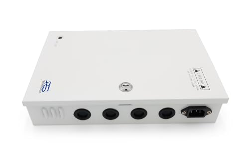 18 Channel/Port 20 AMPS, 12V DC Power Supply Box, Individually Fused for CCTV, LED, and All 12v DC Devices. Includes Screw Drivers & Extra fuses (18CH 20 AMP) - size: 18CH 20 AMP