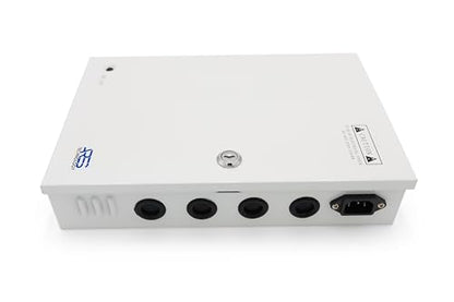 18 Channel/Port 20 AMPS, 12V DC Power Supply Box, Individually Fused for CCTV, LED, and All 12v DC Devices. Includes Screw Drivers & Extra fuses (18CH 20 AMP) - size: 18CH 20 AMP