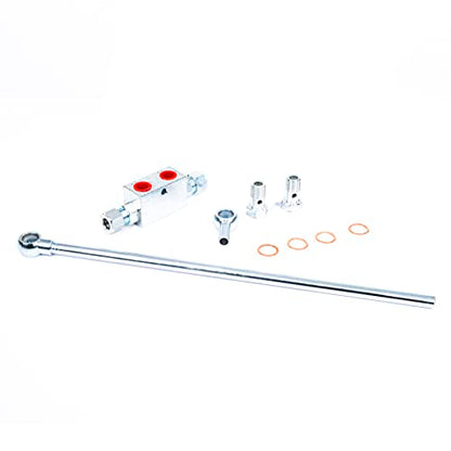 Hydraulic Double Pilot Operated Check Valve Kit for Double Acting Cylinder 3/8" BSP