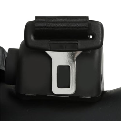 munirater Universal Fold Down Tractor Seat with Seatbelt and Slide