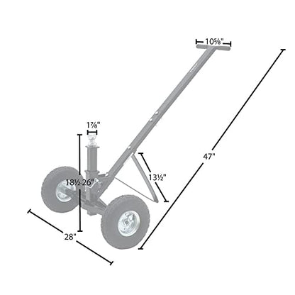 Elevate Outdoor Boat Trailer Dolly, 3,500 lb Cap, 10" Tires