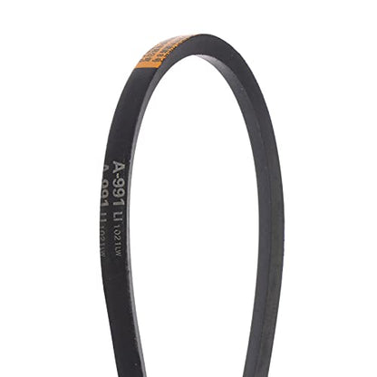 2pcs A-991 V-Belts Drive Belt 991mm Inner 13mm Width 8mm Thickness Girth Rubber for Power Transmission
