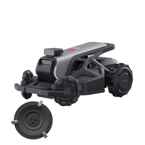 TRON with Large Mowing Disk,Robot Lawn Mower up to 0.6 Acre - color: TRON with Mowing Disk